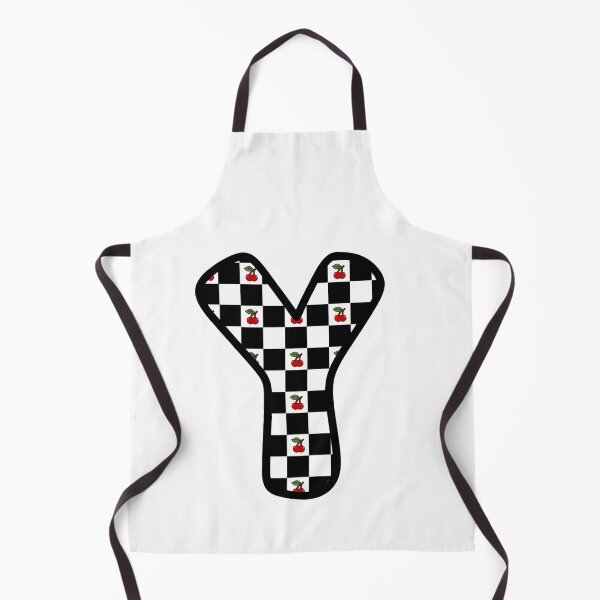 Item preview, Checkered Pattern “Y” with Cherries designed and sold by SoaringMoon.