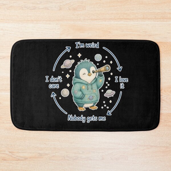 Item preview, Space Penguin Weird Meme designed and sold by AMS.