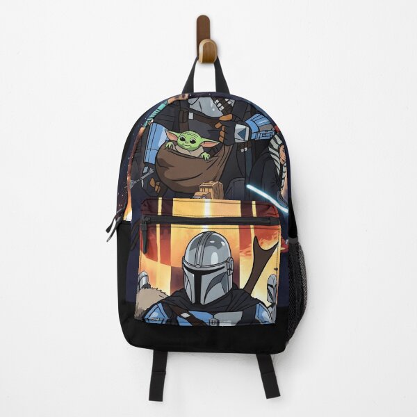Item preview, Mando and Grogu Galactic Adventure Fan Art Poster designed and sold by G-A-D-U.