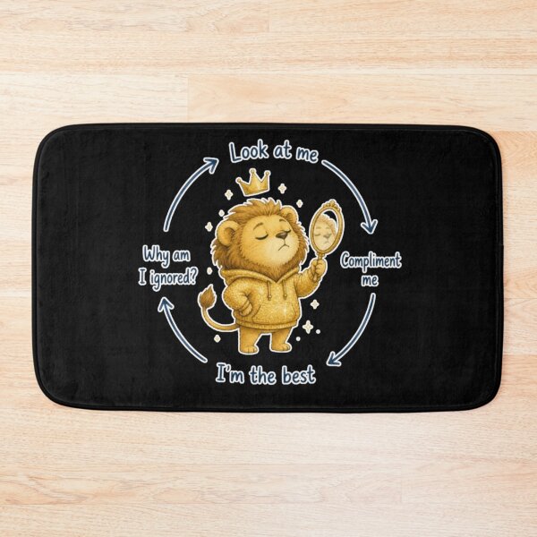 Item preview, Drama King Lion Meme designed and sold by AMS.