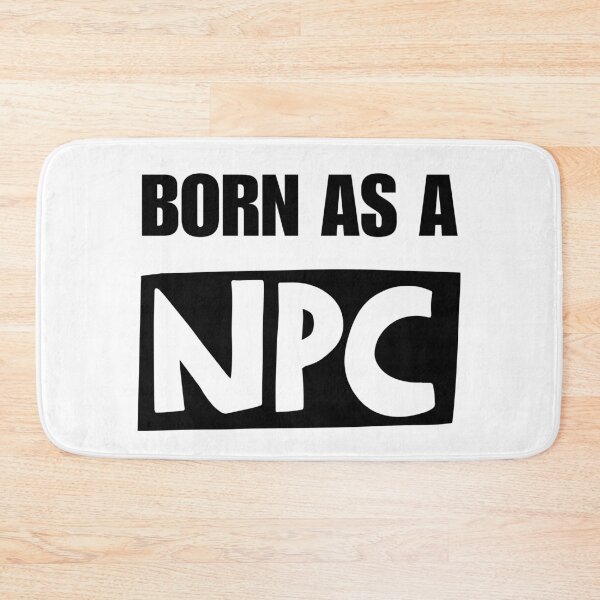 Item preview, Born As A NPC designed and sold by Digitaload.