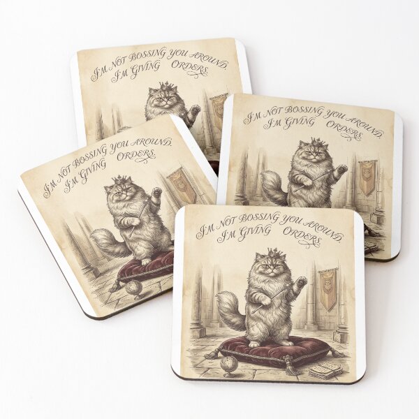 Item preview, Funny Cat Gift I'm Not Bossing You Around I'm Giving Orders  Royal Cat King Shirt Cat Mom Gift Sarcastic Cat designed and sold by Dev Mode.