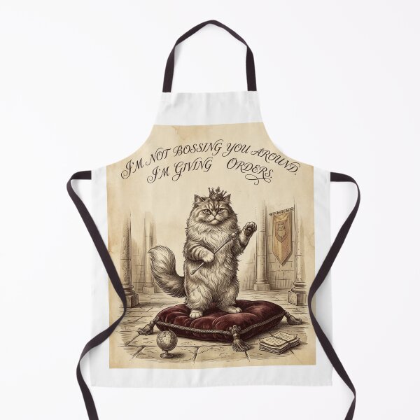 Item preview, Funny Cat Gift I'm Not Bossing You Around I'm Giving Orders  Royal Cat King Shirt Cat Mom Gift Sarcastic Cat designed and sold by Dev Mode.