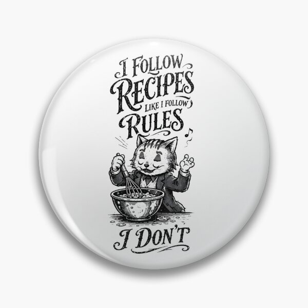 Item preview, Vintage Cooking Design for Foodies and Cat Lovers designed and sold by ChaoticCatIlust.