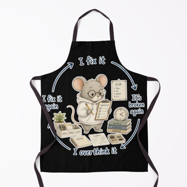 Item preview, Overthinking Mouse Meme designed and sold by AMS.