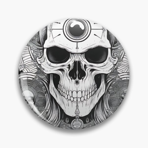 Item preview, Esoteric Third Eye Skull Dreamcatcher Engraving designed and sold by DarkOriginArts.