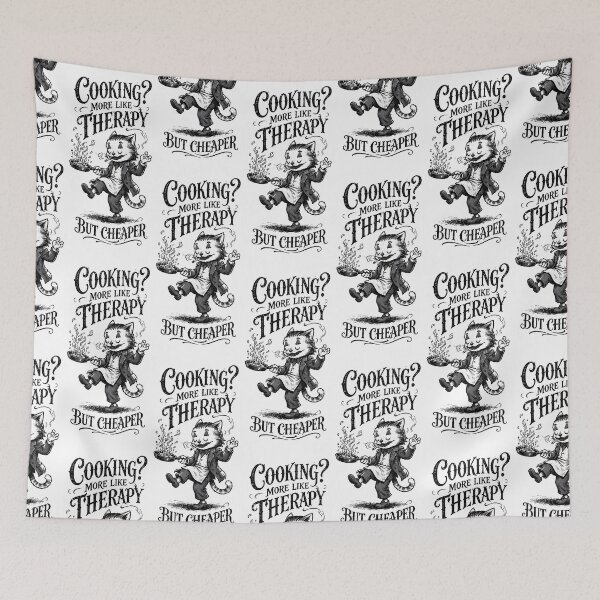 Item preview, Funny Gift for Home Cooking Lovers designed and sold by ChaoticCatIlust.