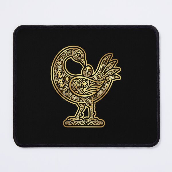 Item preview, Golden Sankofa Bird Adinkra African Symbol designed and sold by DuckOddity.