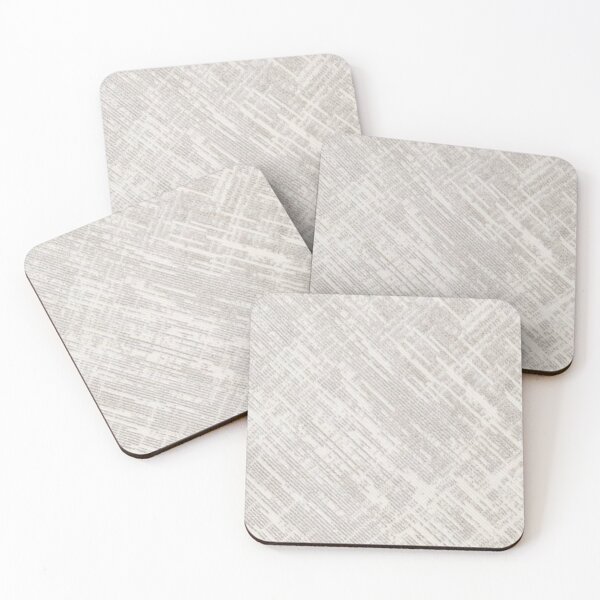 Item preview, White and Grey Textured Print designed and sold by ZedColors.
