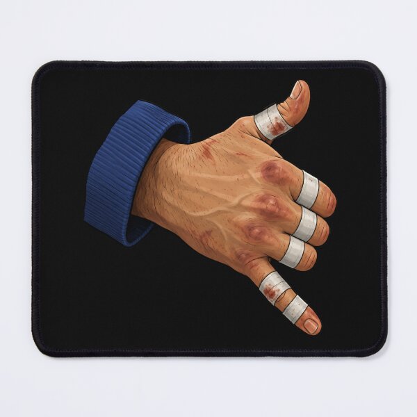 Item preview, BJJ hang ten shaka hand designed and sold by ADFDesigns.