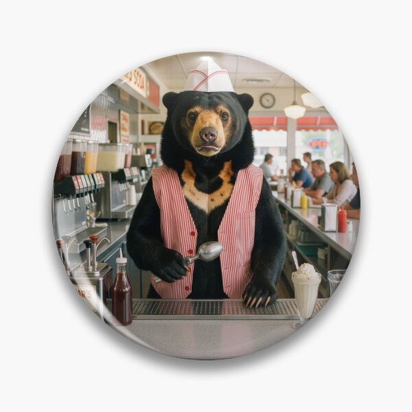 Item preview, Sun Bear Soda Jerk designed and sold by Tridentulus.