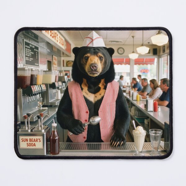 Item preview, Sun Bear Soda Jerk designed and sold by Tridentulus.