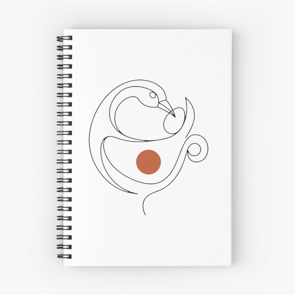 Item preview, Minimalist Adinkra Sankofa Bird Line Art designed and sold by DuckOddity.