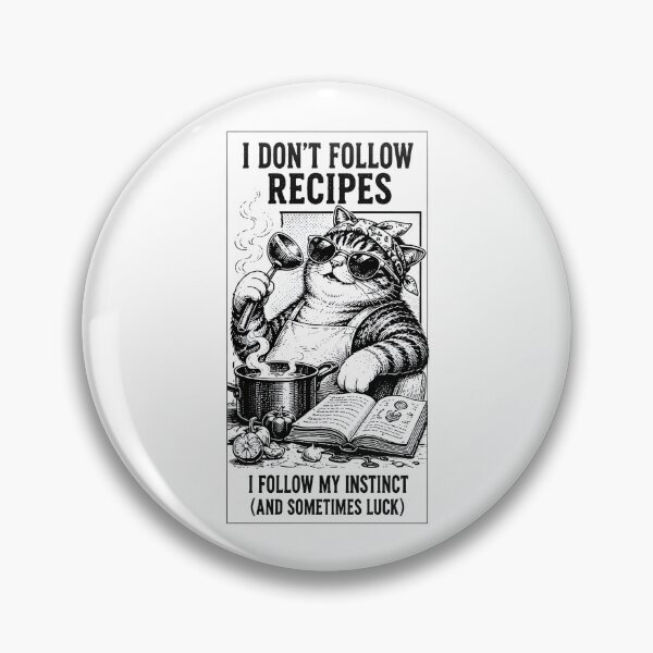 Item preview, Unique Gift for Cooks and Cat Lovers designed and sold by ChaoticCatIlust.