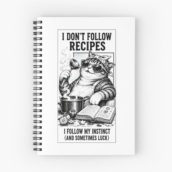 Item preview, Unique Gift for Cooks and Cat Lovers designed and sold by ChaoticCatIlust.