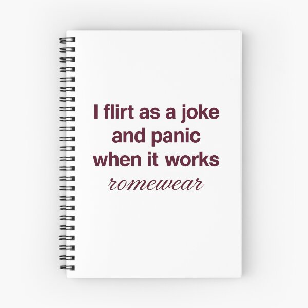 Item preview, I flirt as joke and panic when it works designed and sold by Trymeup.
