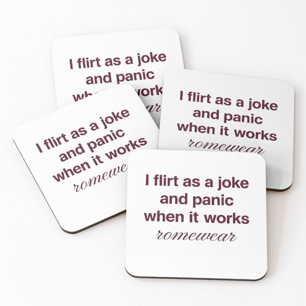 Item preview, I flirt as joke and panic when it works designed and sold by Trymeup.