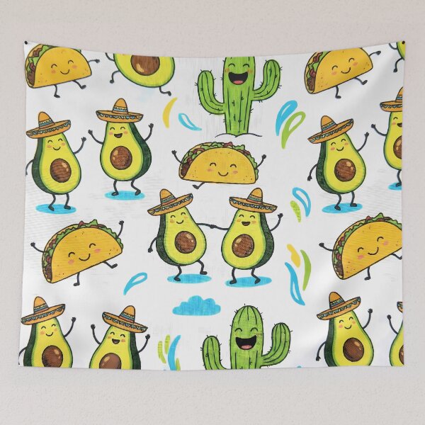 Item preview, Taco Tuesday Animal Illustrations Playfulness Charm Imaginative Art designed and sold by ART ATTACK ZONE.