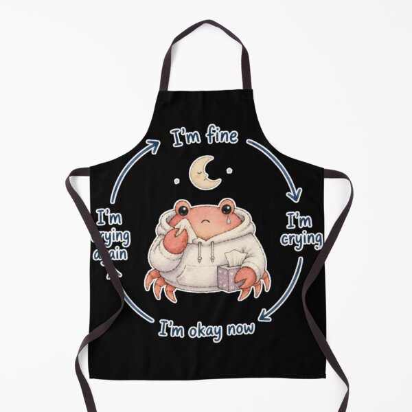 Item preview, Crying Crab Fine Meme designed and sold by AMS.