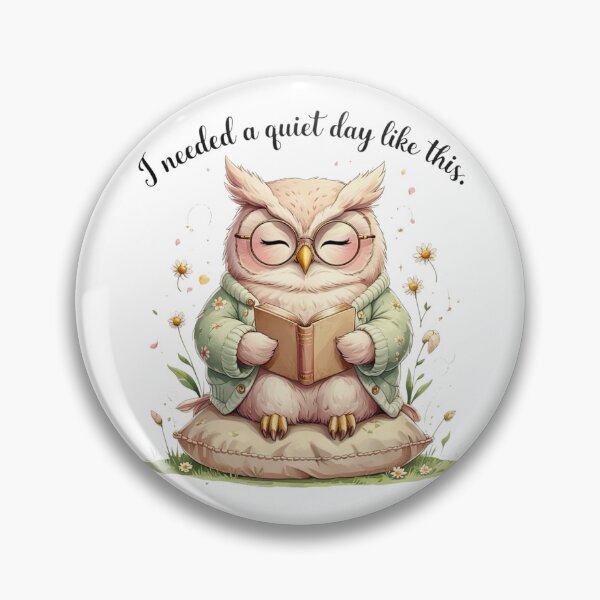 Item preview, Needed A Quiet Day Cute Owl Spring Picnic Introvert designed and sold by AQUILAKREO.