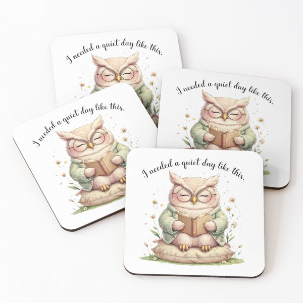 Item preview, Needed A Quiet Day Cute Owl Spring Picnic Introvert designed and sold by AQUILAKREO.