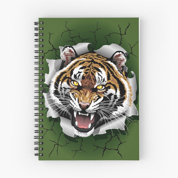 Item preview, Tiger Roaring Attack designed and sold by BluedarkArt.