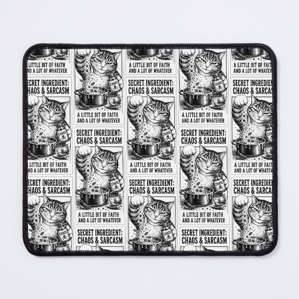 Item preview, Cooking with Sarcasm designed and sold by ChaoticCatIlust.