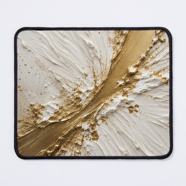 Item preview, Abstract Gold Texture Modern Brushstroke designed and sold by Lizetteh.