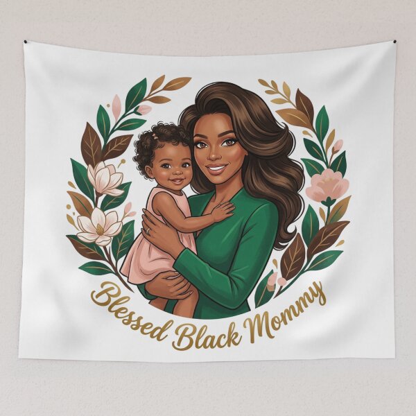 Item preview, Blessed Black Mommy daughter designed and sold by BlessedBlackBeautiful.