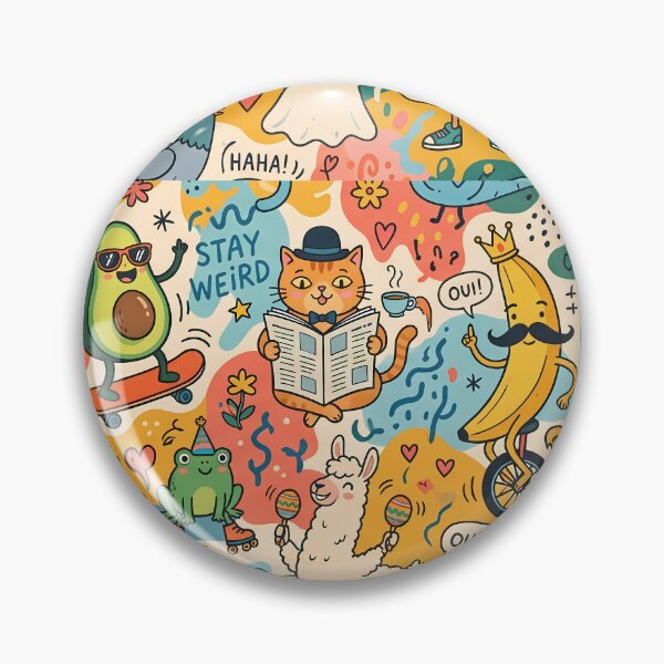 Item preview, Funny Cartoons Animal Illustrations Playfulness Charm Imaginative Art designed and sold by ART ATTACK ZONE.