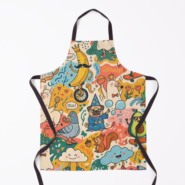 Item preview, Funny Cartoons Animal Illustrations Playfulness Charm Imaginative Art designed and sold by ART ATTACK ZONE.