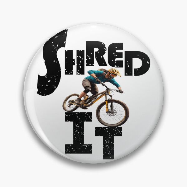 Item preview, Shred It - mountain biking. MTB lovers  designed and sold by MTBSkaterLoversTees.