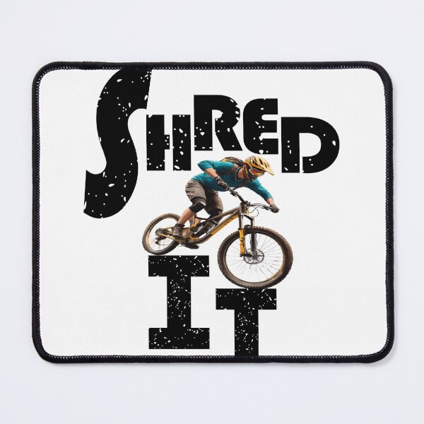 Item preview, Shred It - mountain biking. MTB lovers  designed and sold by MTBSkaterLoversTees.