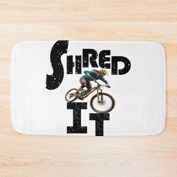 Item preview, Shred It - mountain biking. MTB lovers  designed and sold by MTBSkaterLoversTees.