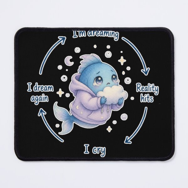 Item preview, Daydreaming Fish Reality Meme designed and sold by AMS.