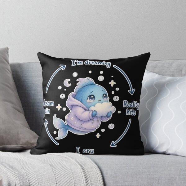 Item preview, Daydreaming Fish Reality Meme designed and sold by AMS.