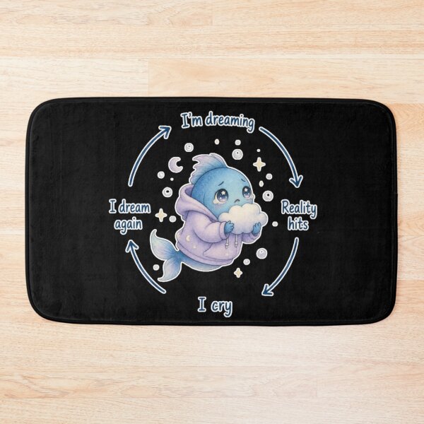Item preview, Daydreaming Fish Reality Meme designed and sold by AMS.