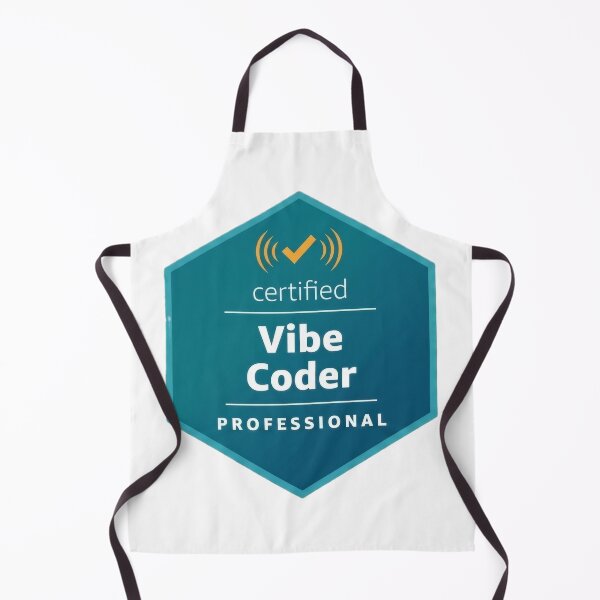 Item preview, Certified Vibe Coder Professional Badge designed and sold by t-maxxer.