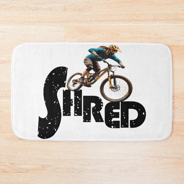 Item preview, Shred - mountain biking. MTB lovers  designed and sold by MTBSkaterLoversTees.