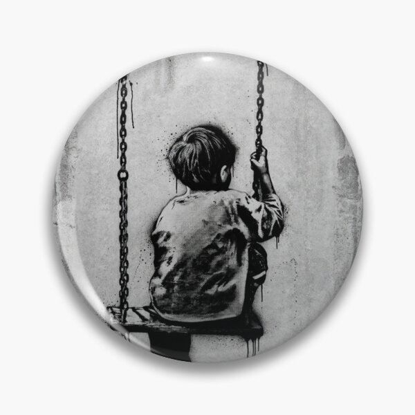 Artikelvorschau, Swing Art – Graffiti-Kunst im Banksy-Stil entworfen und verkauft von Odd Little Studio.