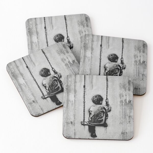 Item preview, Swing Art – Banksy Style Graffiti Art designed and sold by Odd Little Studio.