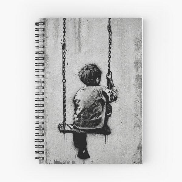 Artikelvorschau, Swing Art – Graffiti-Kunst im Banksy-Stil entworfen und verkauft von Odd Little Studio.