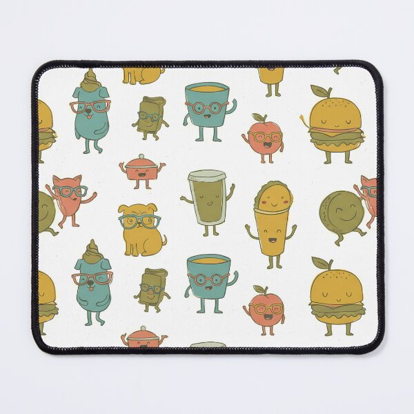 Item preview, Food Drinks Animal Illustrations Playfulness Charm Imaginative Art designed and sold by ART ATTACK ZONE.