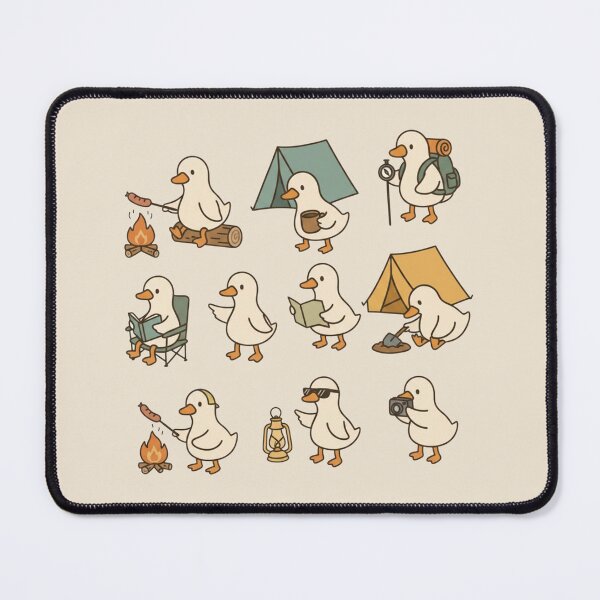 Item preview, Cute Goose Camping, Funny Outdoor Adventure, Cozy Camper, Hiking Duck Gift Nature Lovers designed and sold by toongstudio.