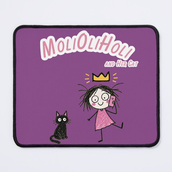 Item preview, MoliOliHoli and Her Cat – Talking on Phone designed and sold by Jankes88.