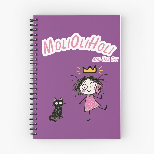 Item preview, MoliOliHoli and Her Cat – Talking on Phone designed and sold by Jankes88.