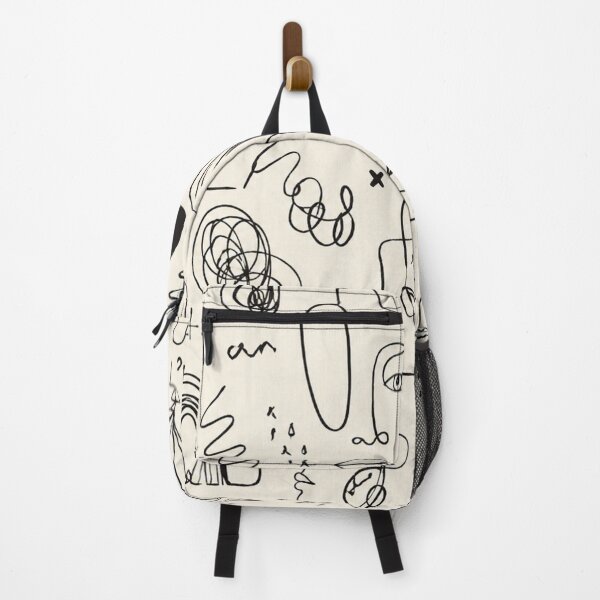 Item preview, Abstract line faces with botanical elements designed and sold by Prasakro.