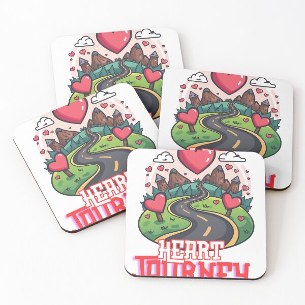 Item preview, Heart Journey T-shirt for Women and Men Sweet Cute Style designed and sold by Lopez-Design.
