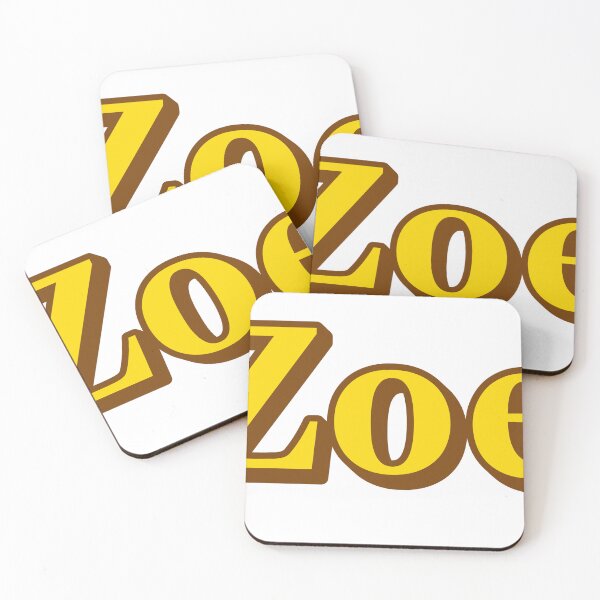 Item preview, Zoe text designed and sold by Sticktle.