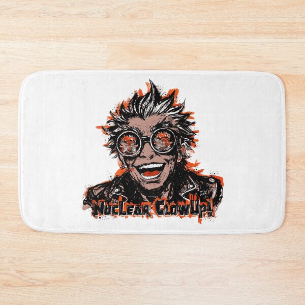 Item preview, Nuclear Glow Up Punk Rocker - Explosive Apocalypse Art designed and sold by Urban Muse And Sultry Hues.